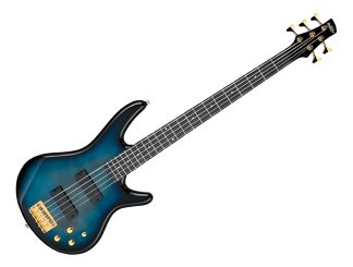 Bajo Electrico Ibanez ''sdgr'' 5 Cuerdas Gsr205pc-tmu Acabado Del Cuerpo Barnizado Color Azul Orientación De La Mano Diestro