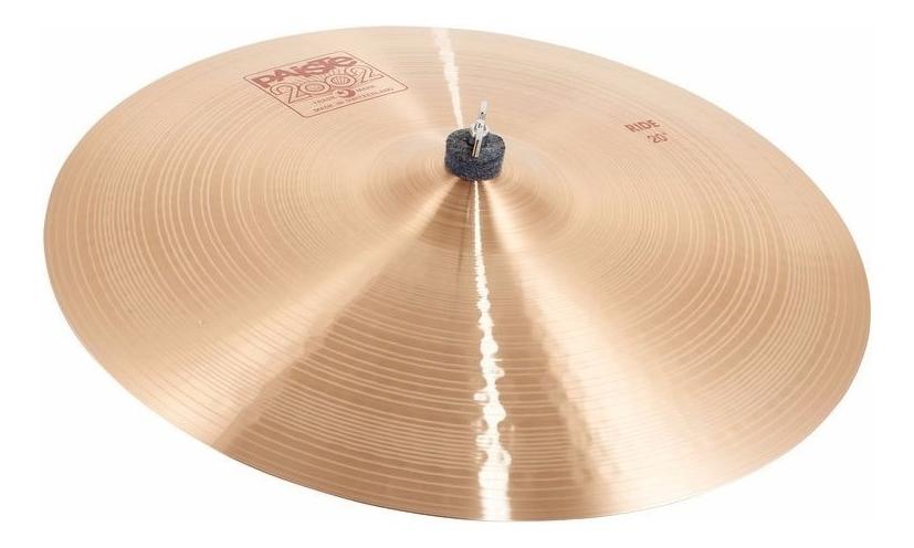 Platillo Ride Paiste 20 Bronce Cusn8 Línea 2002 Para Rock Y Metal