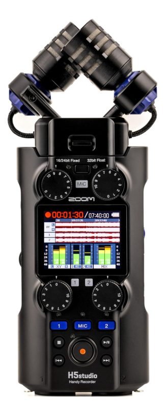 Grabadora Portatil Handy Recorder Zoom H5studio Negro