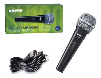 Shure Sv100 Microfono Dinamico Para Voces Con Cable
