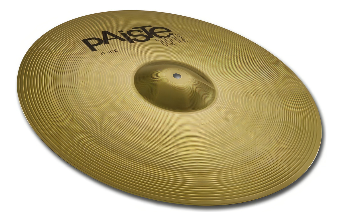 Platillo Ride Paiste 101 20 Pulgadas Batería Alta Calidad