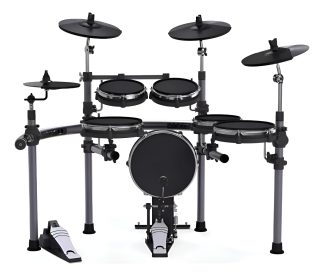 Batería Electrónica Yodrum Medeli Malla Bluetooth Pro Color Negro