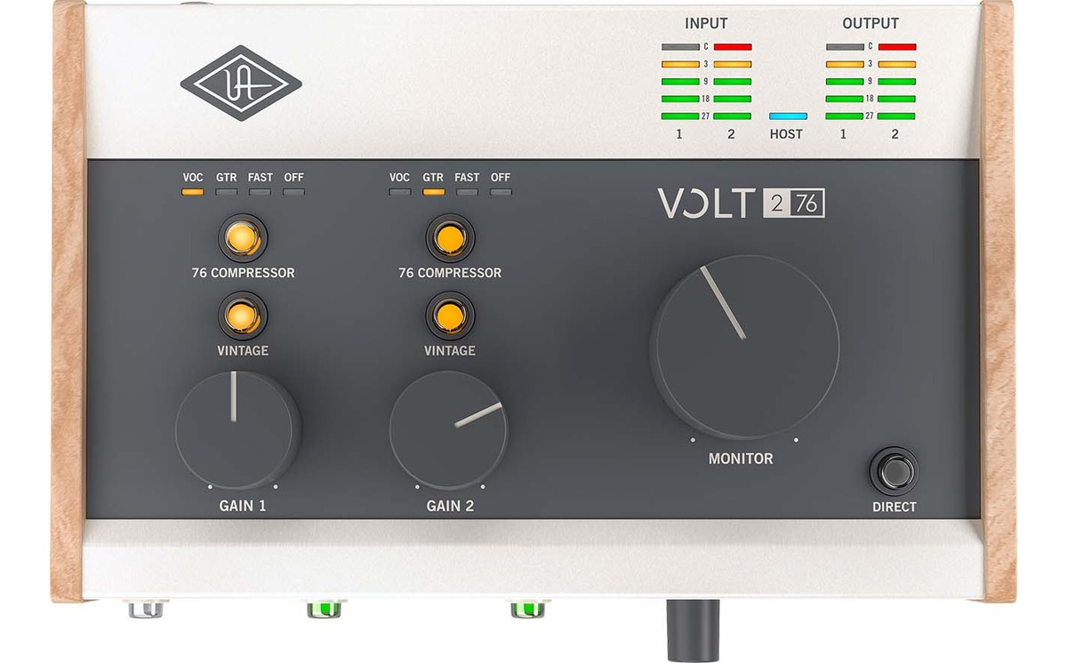 Universal Audio Volt276 Placa De Sonido 2 Canales Usb Midi