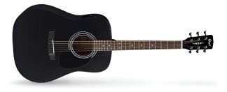 Cort Ad810e Guitarra Electro Acustica Negra Satinada Funda