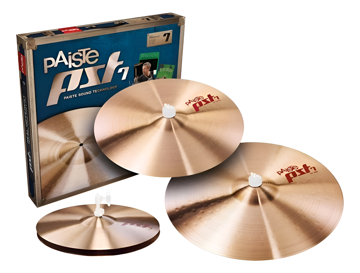 Paiste Pst7 Set Universal Hi Hat 14 Crash 16 Ride 20