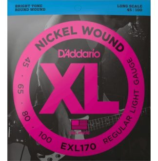 Daddario Exl170 Encordado Bajo 4 Cuerdas 045 100