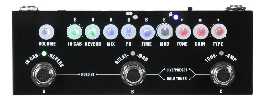 Pedal De Efecto Cuvave Cube Baby Negro