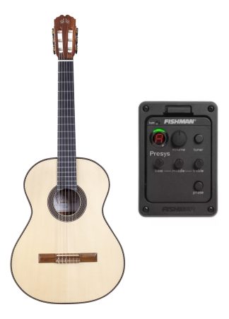 Alpujarra 90 Psy Guitarra Electro Criolla Fishman Presys