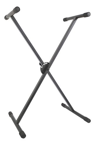 Soporte Pie Teclado Gator X Negro Altura Ajustable Acero