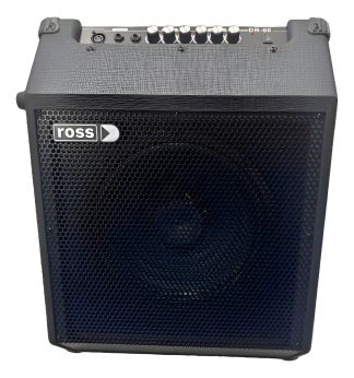 Amplificador 60w Rms Ross Dr-60 Multiproposito Negro