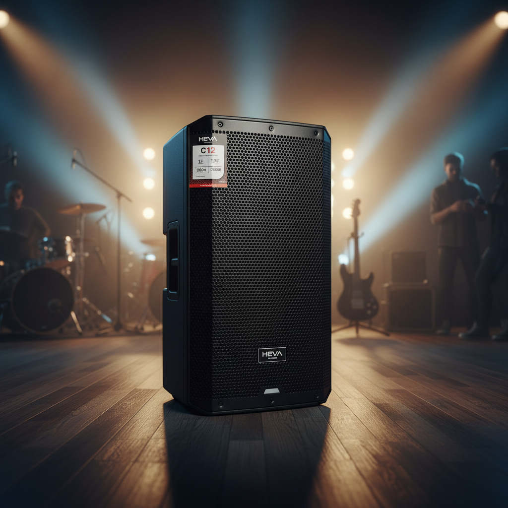 Heva C12 Bafle Potenciado Activo 280 Watts Rms Bluetooth 12