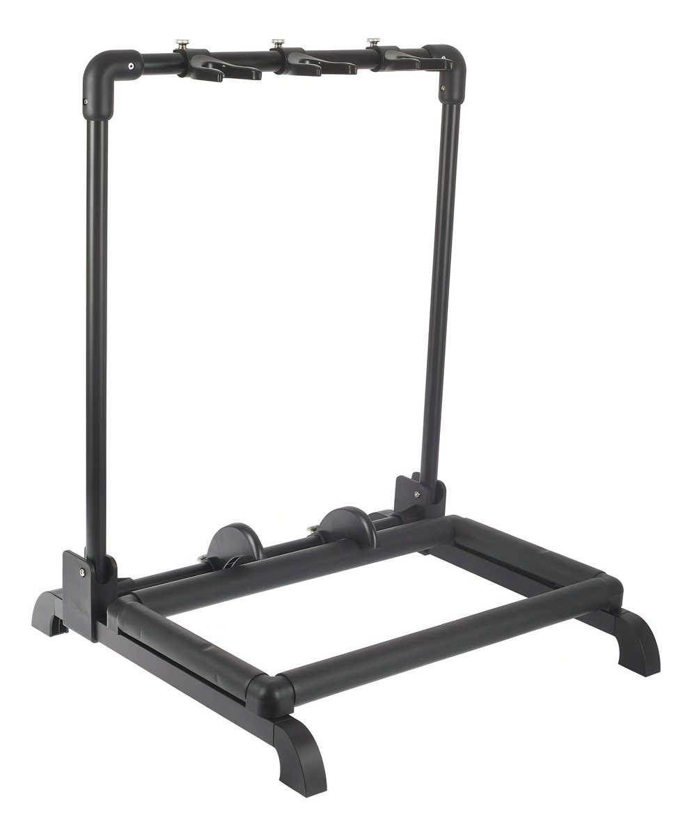 Guitto Ggs12 Soporte Para 3 Guitarras Bajo