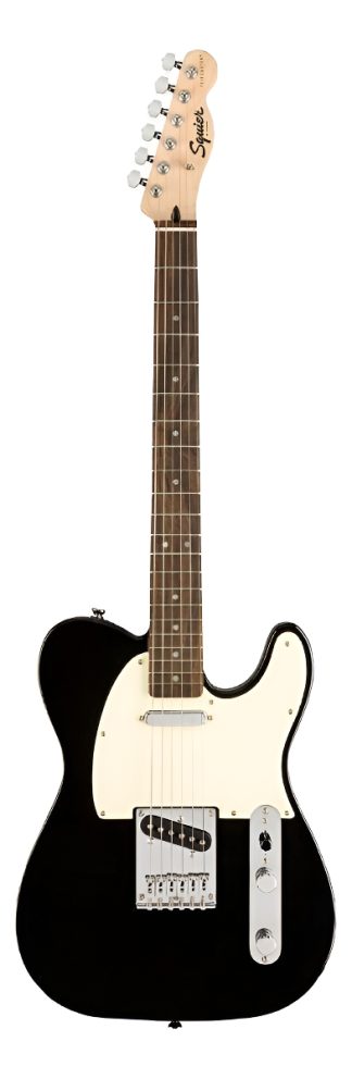 Guitarra Eléctrica Squier By Fender Bullet Telecaster De Álamo Diestro Color Black Laurel De La India