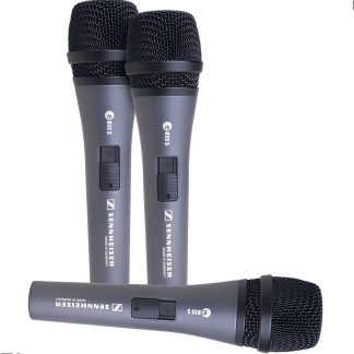 Set De Micrófonos Sennheiser E835s Switch Pack X3 Gris