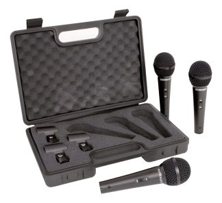 Behringer Xm1800s Pack De 3 Microfonos Con Estuche Y Pipeta