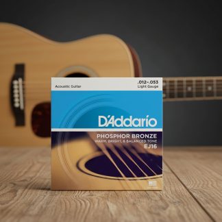 Daddario Ej16 Encordado Guitarra Acustica 012 Ph Bronze