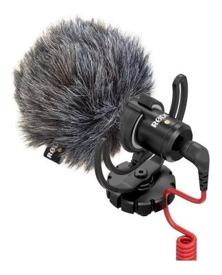 Micrófono Rode Videomicro Condensador Cardioide Color Negro