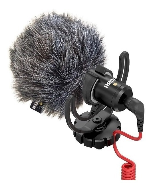 Micrófono Rode Videomicro Condensador Cardioide Color Negro