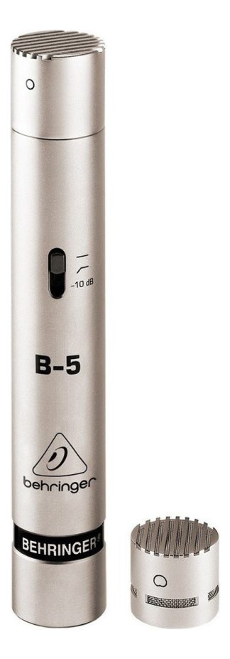 Micrófonos Condenser Behirnger B5 2 Cápsulas Intercambiable Plateado
