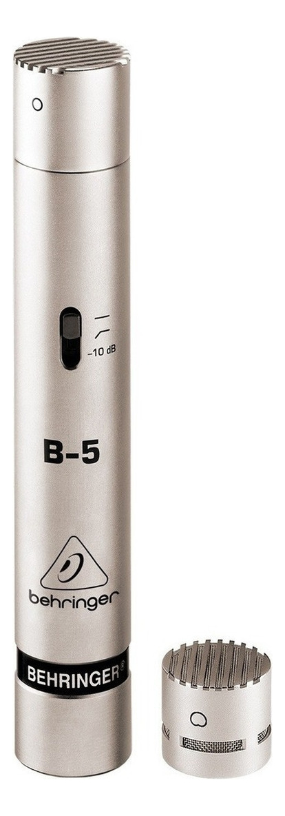 Micrófonos Condenser Behirnger B5 2 Cápsulas Intercambiable Plateado