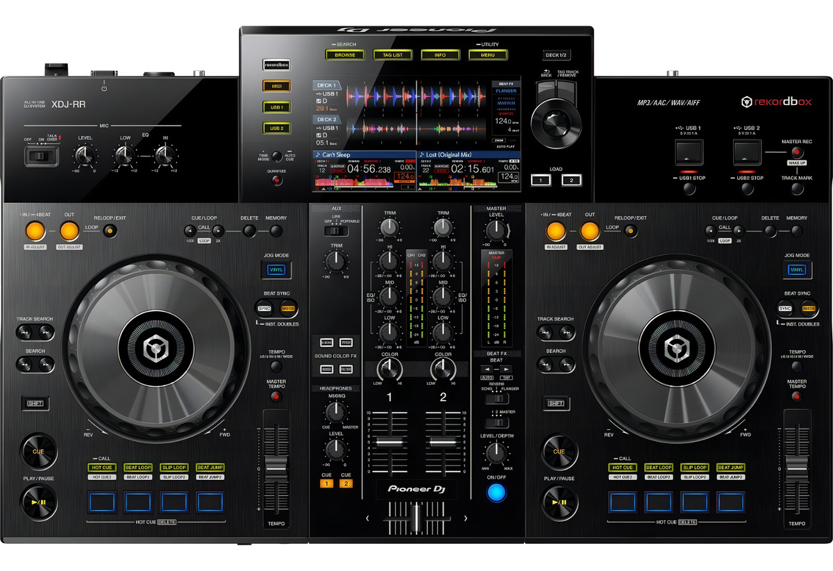 Controlador Dj Pioneer Xdj-rr Negro De 2 Canales