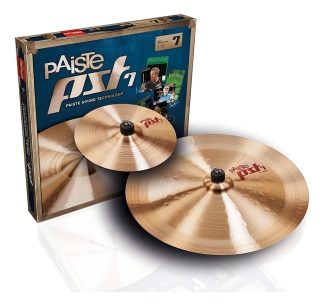 Platillo Paiste Pst7 Efx Pack 10/18 Color Dorado