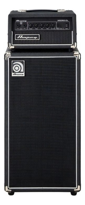 Ampeg Micro Cl Stack Modelo Cab 100 W + Caja 2 X 10 Color Negro