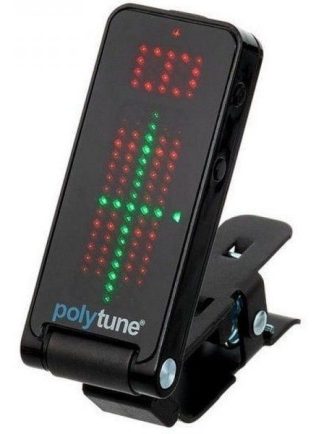 Tc Electronic Polytune Clip Afinador Black Guitarra Bajo Negro