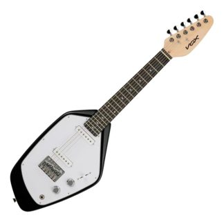 Guitarra Eléctrica Vox Mk5 Mini Color Negro Diestro Palo De Rosa