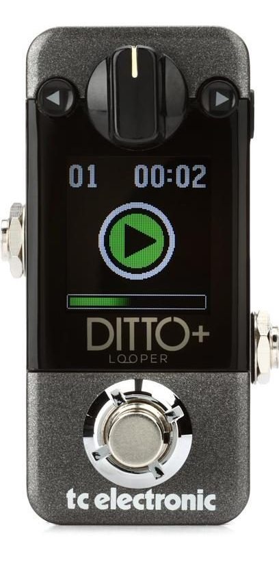 Tc Electronic Ditto + Looper Pedal Loop Guitarra Pantalla