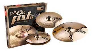 Paiste Pst8 Universal Set Hihat 14 Crash 16 Ride 20