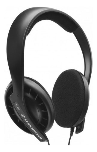 Auricular Vincha Sennheiser Hd 407 Color Negro