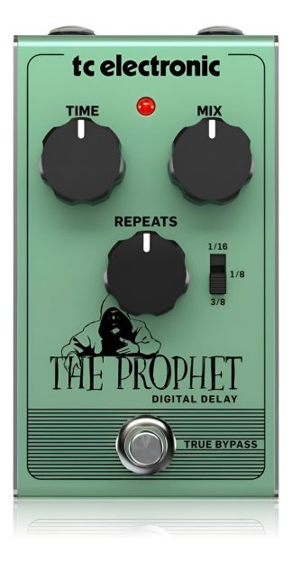 Pedal Delay Tc Electronic The Prophet Digital Guitarra Eléctrica Verde Claro