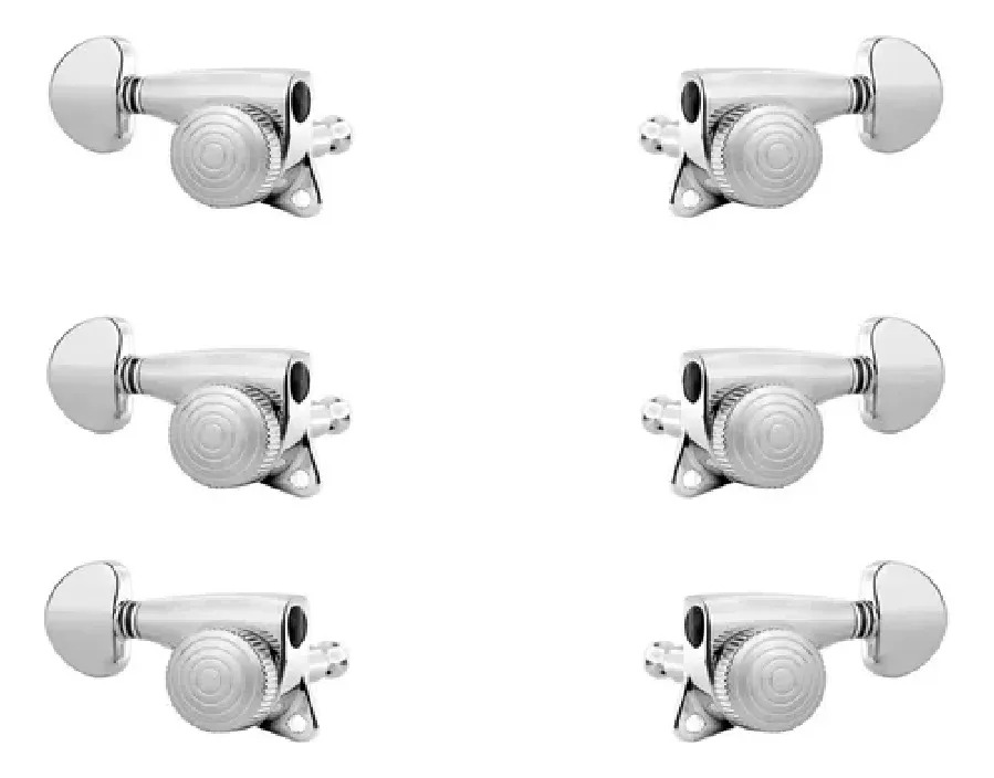 Shimura 334cx Clavijero Guitarra Electrica Acustica 3+3 Trab