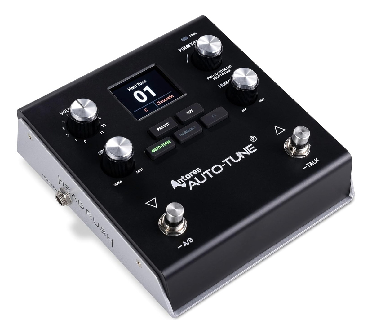 Pedal De Efectos Vocales Headrush Vx5 Con Antares Autotune Negro