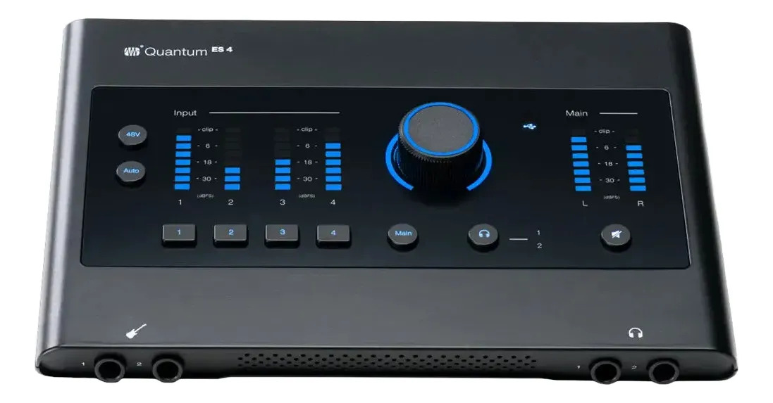 Presonus Quantum Es4 Interface Usb-c 4 Entradas 4 Salidas