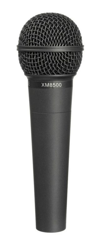 Micrófono Behringer Xm8500 Vocal Dinámico Cardioide Color Negro