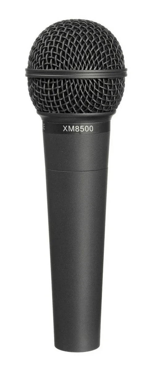 Micrófono Behringer Xm8500 Vocal Dinámico Cardioide Color Negro