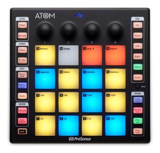 Controlador De Pads Midi Presonus Atom 16 Pads Usb Studio One Ableton