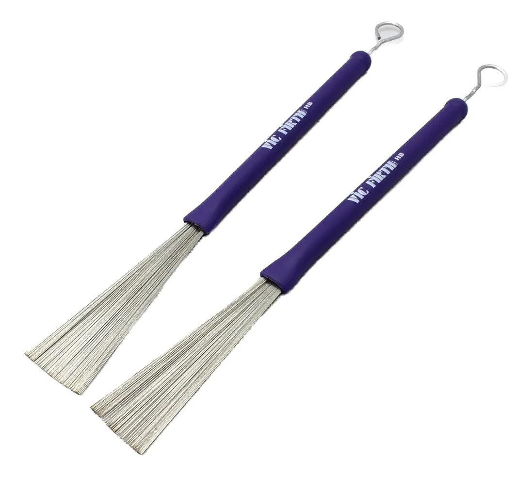 Vic Firth Hb Escobillas Heritage Brush Mango De Goma