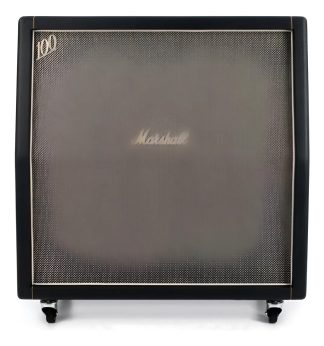 Gabinete Marshall 1960ahw En Angulo De 120w Made In Uk Color Negro