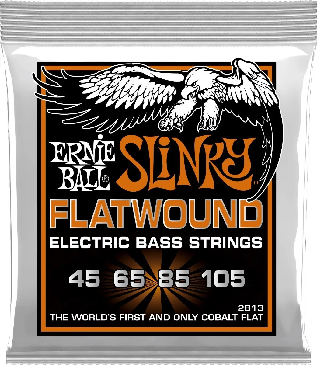 Encordado Flat Para Bajo Ernie Ball 045-105 Lisas 2813