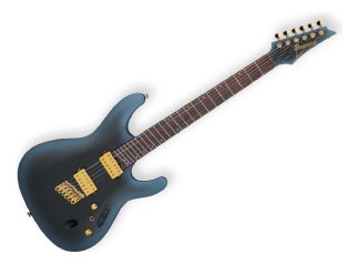 Guitarra Electrica Ibanez ''s'' Negro/sombreado Azul Mate Orientación De La Mano Diestro Palo De Rosa