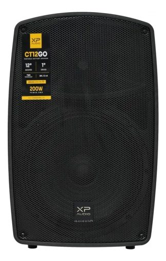 Xp Audio Ct12go Bafle Activo A Bateria 200 Watts Con Mics
