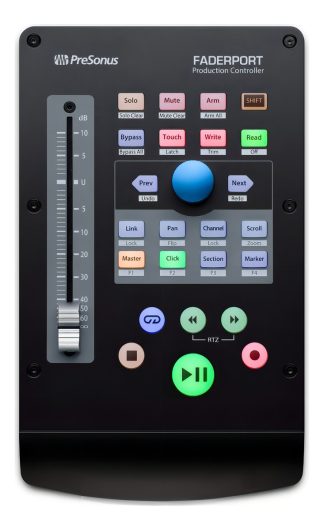 Controlador De Producción Daw Presonus Faderport V2 Negro Con Fader Motorizado