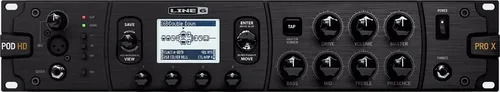 Line 6 Pod Hd Pro X Rack Procesador Multi Efectos Hd Modelad