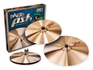 Paiste Pst7 Light Session Set Hihat 14 Crash 16 R20 Diámetro 14