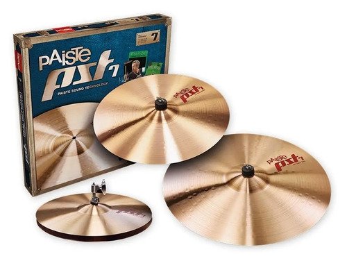 Paiste Pst7 Light Session Set Hihat 14 Crash 16 R20 Diámetro 14