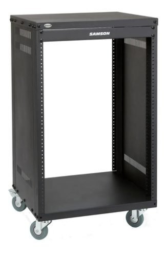 Samson Srk16 Rackera Metalica Con Ruedas 16 Unidades