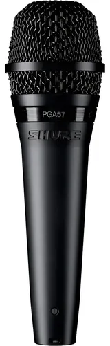 Shure Pga57 Microfono Dinamico P/ Instrumentos Y Percusion Negro